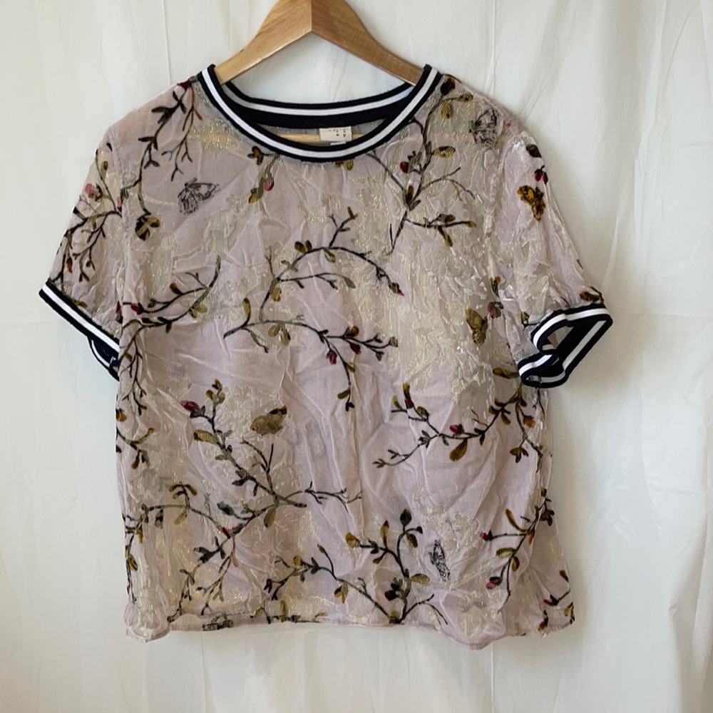 SHEER PINK TOP